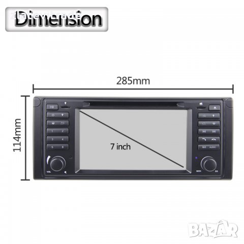 BMW E39, RANGE ROVER  7'' Андроид Навигация, 7039, снимка 10 - Аксесоари и консумативи - 29013502