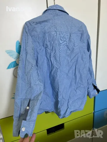 Детска риза H&M 128р 7-8 години 100% памук, снимка 4 - Детски ризи - 48068625