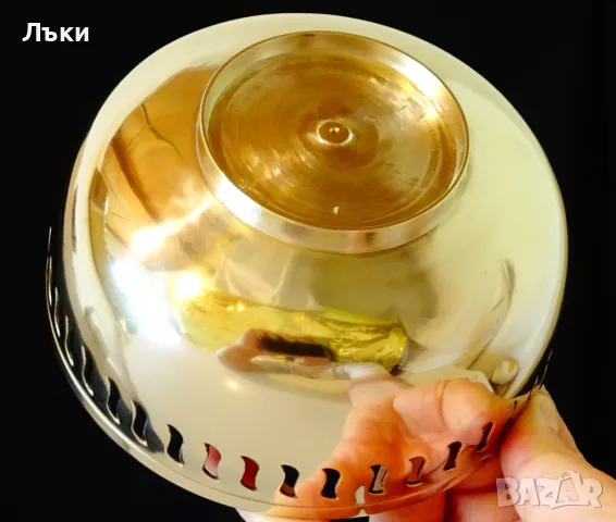 Масивна бронзова салатиера,купа,фруктиера. , снимка 5 - Антикварни и старинни предмети - 28752717