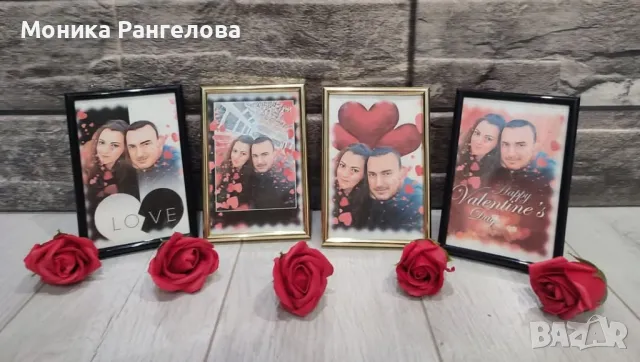 Портрети по Ваша снимка за Свети Валентин , снимка 5 - Картини - 48766600