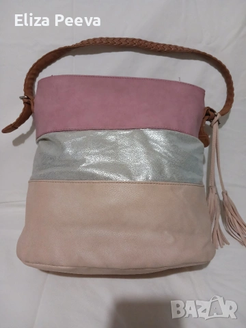 Чанта от екокожа с голяма вместимост., снимка 4 - Чанти - 53488690