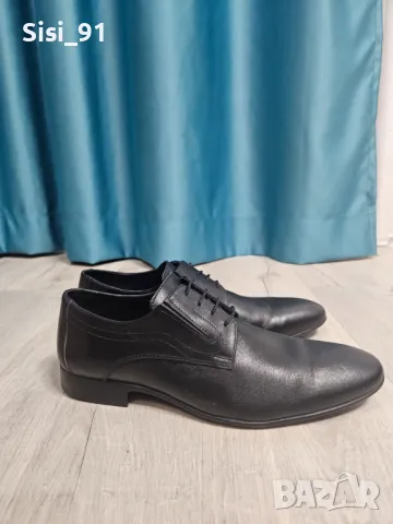 Официални мъжки обувки от естествена кожа