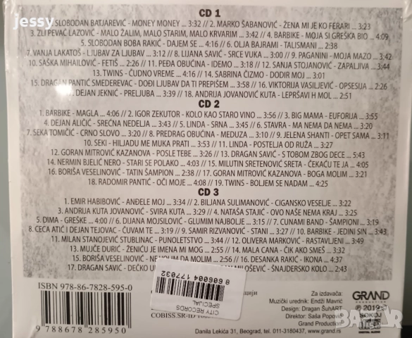 Сръбски компилации - колекция 1, снимка 3 - CD дискове - 45026736