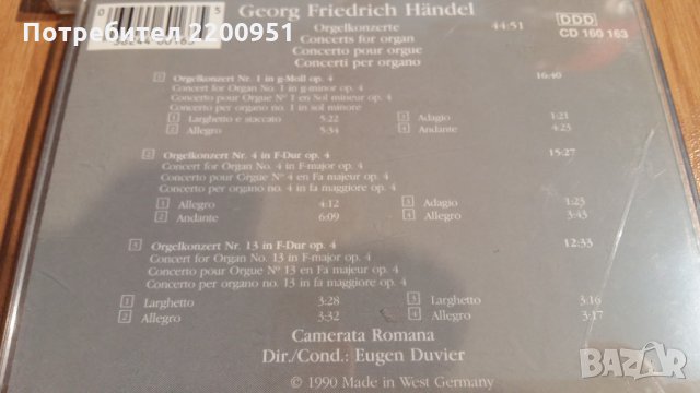 G.F. HANDEL, снимка 12 - CD дискове - 28441267