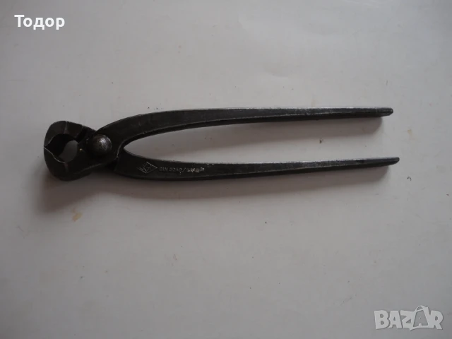 Немски арматурни клещи Din 5242, снимка 9 - Клещи - 50588748