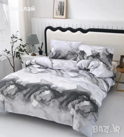 Комплект спално бельо, снимка 2 - Спално бельо - 52346045