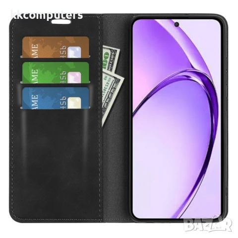 Oppo A80 5G / A3 Pro 5G Drop-Proof/ Skin-Touch Leather Magnetic Wallet Кожен Калъф и Протектор, снимка 5 - Калъфи, кейсове - 50738705