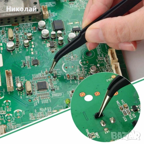 Комплект за запояване в кутия WEP 947-III, поялник 60W с регулируема t 200-450 °C, човки 900M 6 бр., снимка 5 - Друга електроника - 52245686