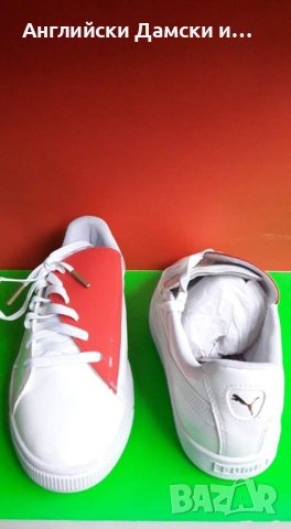 Английски дамски кецки-PUMA, снимка 5 - Кецове - 36652425