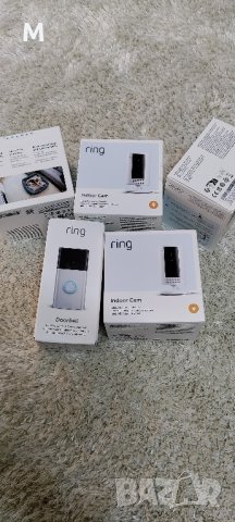  Комплект Ring звънец с 2 камери Чисто нови не отваряни, снимка 1 - Камери - 43573583