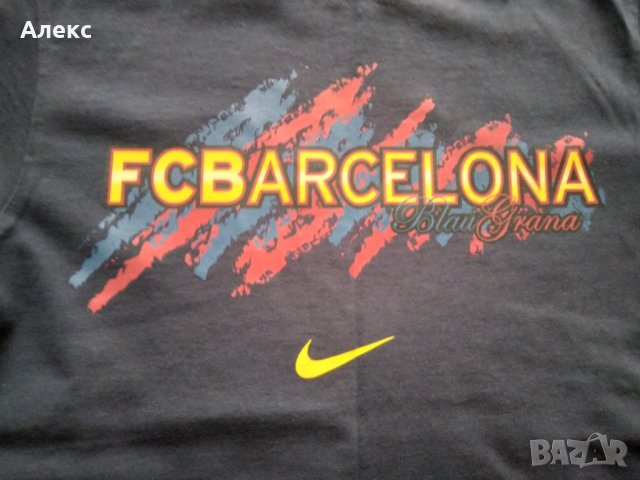 NIKE FCBARCELONA - тениска 173 см, снимка 3 - Детски тениски и потници - 35143672