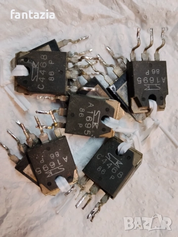 Оригинални транзистори  2SA1695 2SC4468 SANKEN 1695 4468