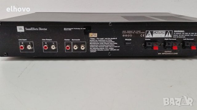 JBL Sound Effects Director, снимка 6 - Ресийвъри, усилватели, смесителни пултове - 28816805