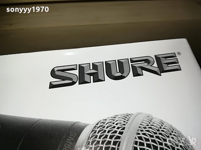 shure sm58 microphone-внос швеицария, снимка 16 - Микрофони - 28935663