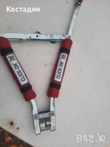 Багажник за колела  за теглич  click-on, снимка 2 - Аксесоари и консумативи - 52866243