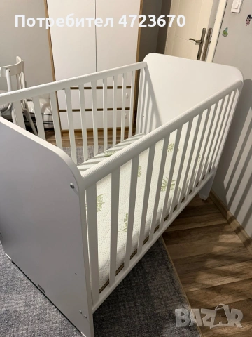 бебешка кошара и матрак , снимка 3 - Кошарки - 53283850