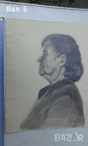 Стари големи майсторски рисунки с молив 7 броя . Рисунка, снимка 3 - Картини - 43984765