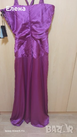 Официална рокля ALBA CONDE. Нова 100% коприна. размер L., снимка 11 - Рокли - 50730895