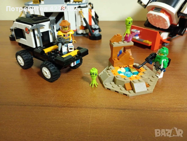 Lego City Space Base and Rocket Launchpad, снимка 17 - Конструктори - 53297537