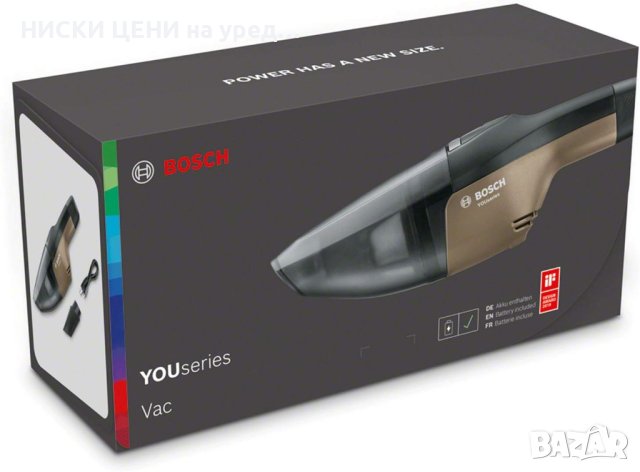 Ръчна Безжична прахосмукачка Bosch YOUseries, снимка 4 - Прахосмукачки - 43211779