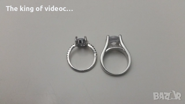 2 броя дизайнерски дамски пръстени SWAROVSKI , снимка 6 - Пръстени - 53584735