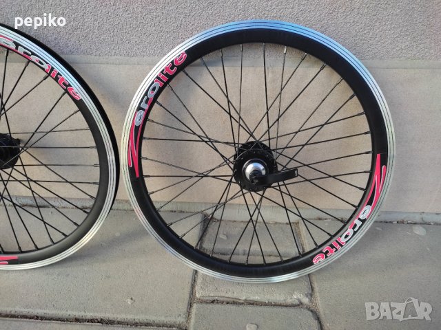 Продавам колела внос от Германия алуминиеви капли EROLITE DISK 20 цола капсуловани лагери, снимка 11 - Части за велосипеди - 40357335