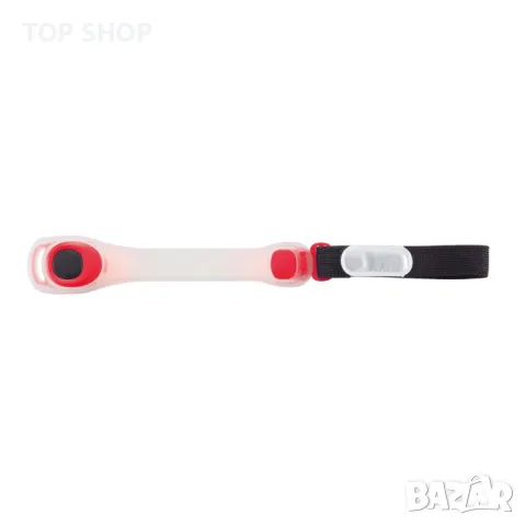 Предпазна каишка с вграден светодиод XD Design, Полиуретан, Червен, 22, 2 x 1 x 5, 4см, снимка 4 - Други - 48160366