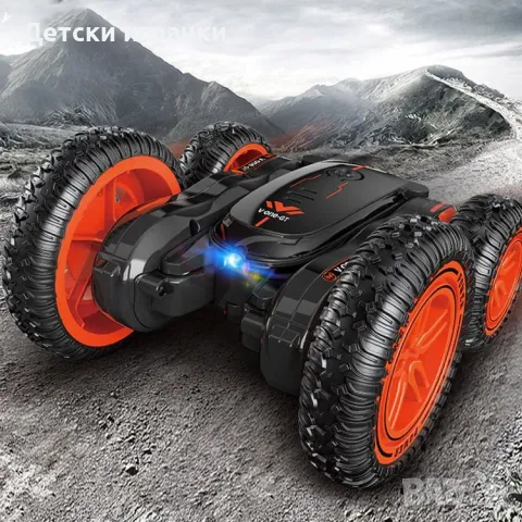 Кола за каскади с дистанционно и колело , снимка 10 - Коли, камиони, мотори, писти - 48494681