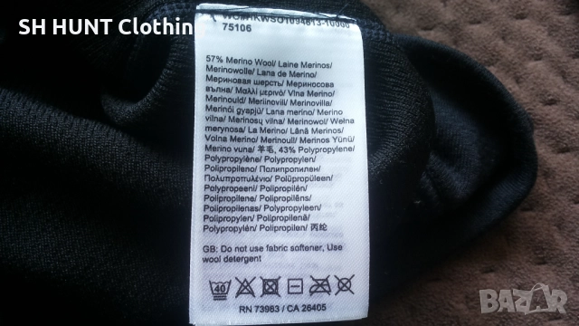 HELLY HANSEN 75106 LIFA Base Layer 57% Merino Crewneck размер M работна термо блуза W4-445, снимка 13 - Блузи - 51949865