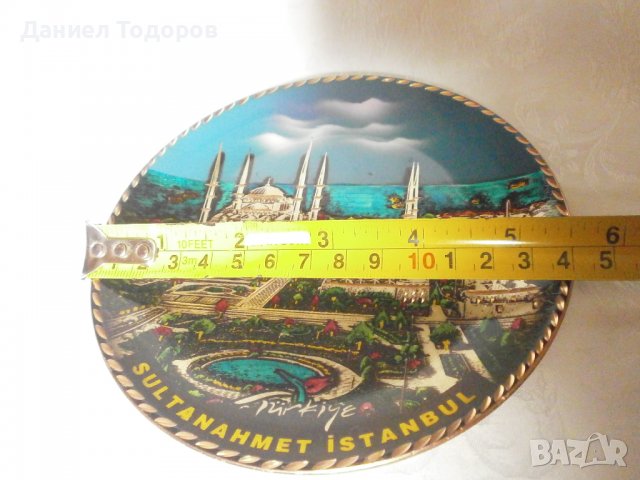 Медна Декоративна Картина , Медно Пано - Истанбул - Турция, снимка 4 - Декорация за дома - 38359387