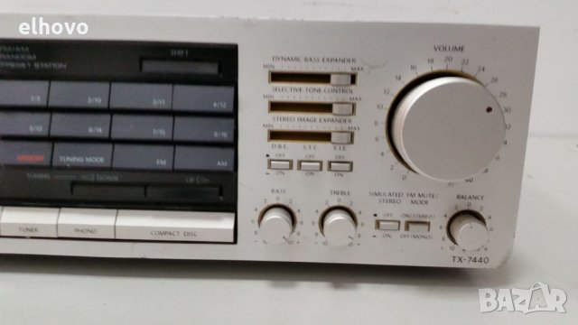 Стерео усилвател ONKYO TX-7440, снимка 5 - Ресийвъри, усилватели, смесителни пултове - 27502533