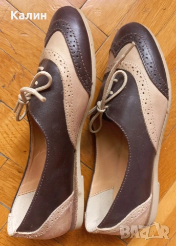 Дамски кожени обувки - 10€, снимка 3 - Дамски ежедневни обувки - 53027222