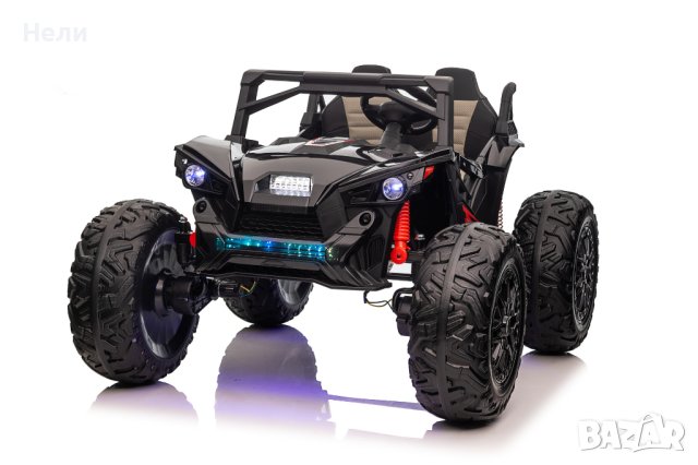 Акумулаторен Двуместен джип OFF-ROAD BUGGY 4X4 UTV 24V батерия, снимка 4 - Детски велосипеди, триколки и коли - 43686001