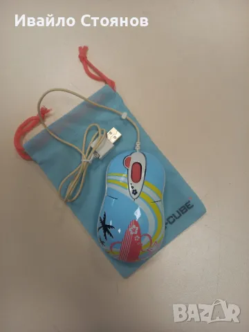 Мишка мини оптична Mini optical mouse G-CUBE A4 TECH, снимка 3 - Клавиатури и мишки - 48293504