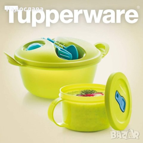 Чаша за супа Tupperware , снимка 2 - Кутии за съхранение - 34987181