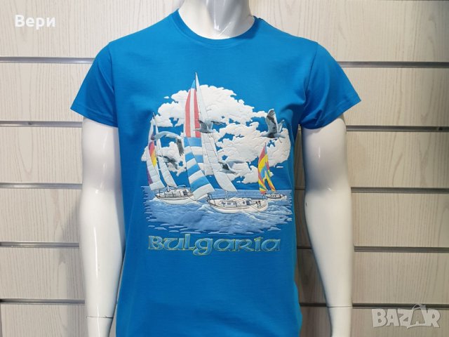 Нова мъжка тениска с трансферен печат България, Яхти, снимка 5 - Тениски - 28222292