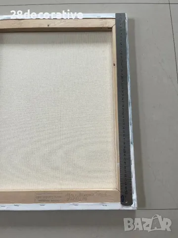 Картина на художник Венелин Петров - “ Портрет на Георги Аспарухов - Гунди “ масло върху платно, снимка 6 - Картини - 48098849