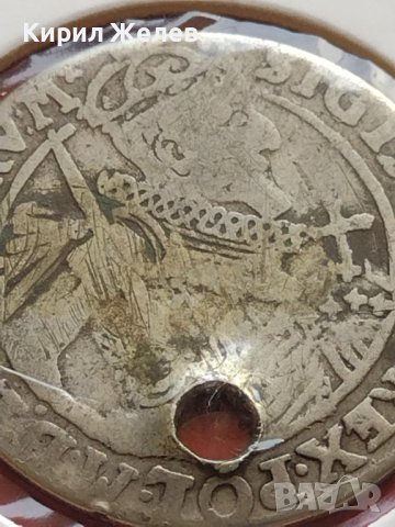 Сребърна монета Орт Сигизмунд трети ПОЛША рядка за КОЛЕКЦИОНЕРИ 12236, снимка 3 - Нумизматика и бонистика - 42987386