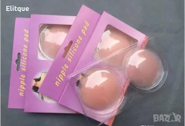 Самозалепващи силиконови лепенки за зърна – 7 см