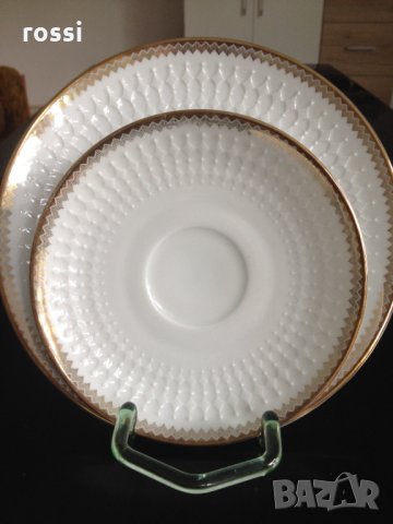 Vintage. Ново трио от Winterling Bavaria за кафе/чай и десерт, чаша и 2 чинии, сервиз, сет, чиния, снимка 8 - Антикварни и старинни предмети - 33395201