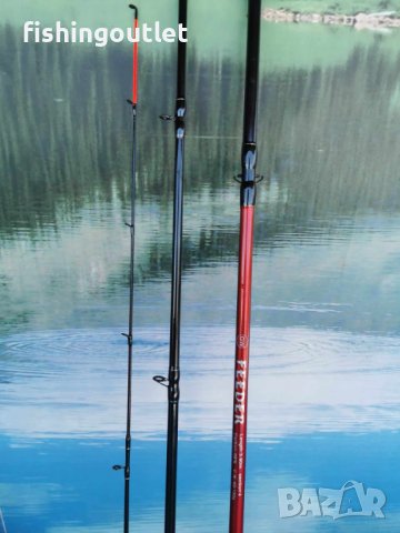 Фидер въдица 3.60 и 3.90мт, акция до 150гр с подарък корда, снимка 5 - Въдици - 43766827