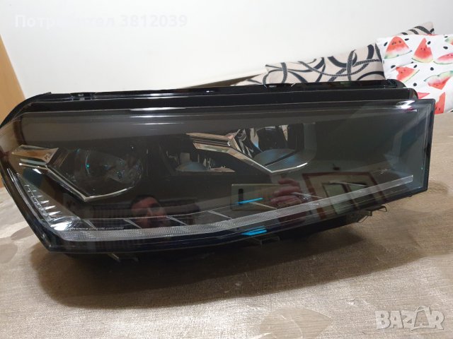 Оригинален десен фар за Шкода Фабия / Skoda Fabia IV, снимка 3 - Части - 43465669