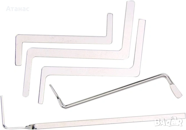 Професионален набор от 5 специализирани натегача за отключване