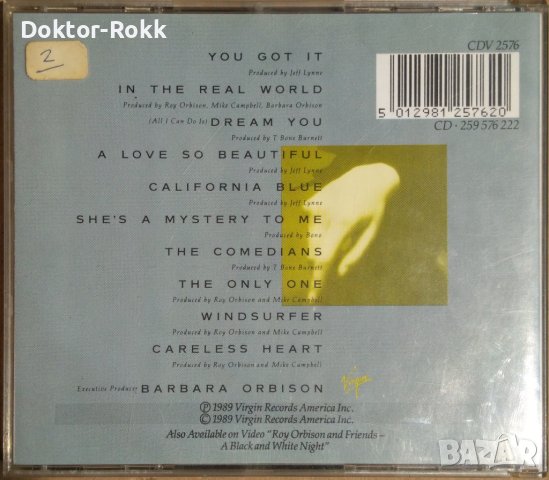 Roy Orbison – Mystery Girl (1989, CD), снимка 2 - CD дискове - 43900872