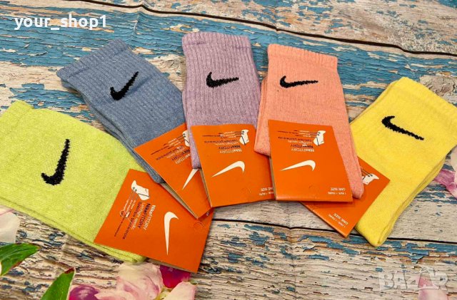 дълги чорапи NIKE 12 цвята унисекс модел, снимка 7 - Други - 38257081