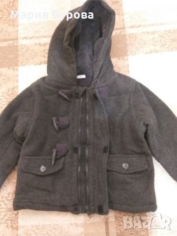 Бебешко палтенце 12 - 18 месеца, снимка 4 - Бебешки якета и елеци - 27092276