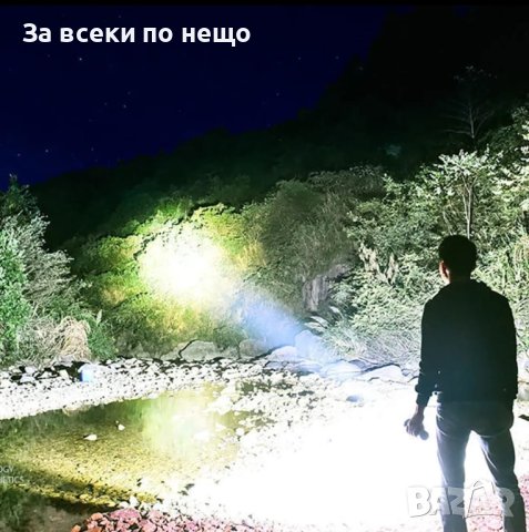 Водоустойчив мощен акумулаторен фенер 4в1, снимка 4 - Други инструменти - 43483287