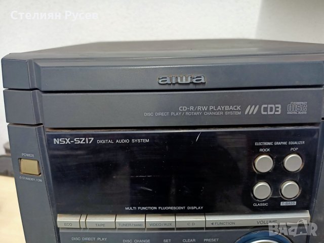 уредба aiwa cx nsz17ez активна система / аудио уредба, снимка 6 - Аудиосистеми - 35290329