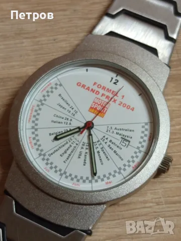 Часовник" Formel 1"Grand Prix 2004, снимка 2 - Мъжки - 49937828