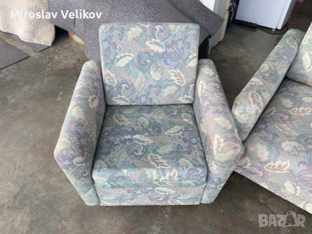 Холов сет с опция сън в много добро състояние, снимка 3 - Дивани и мека мебел - 53399477